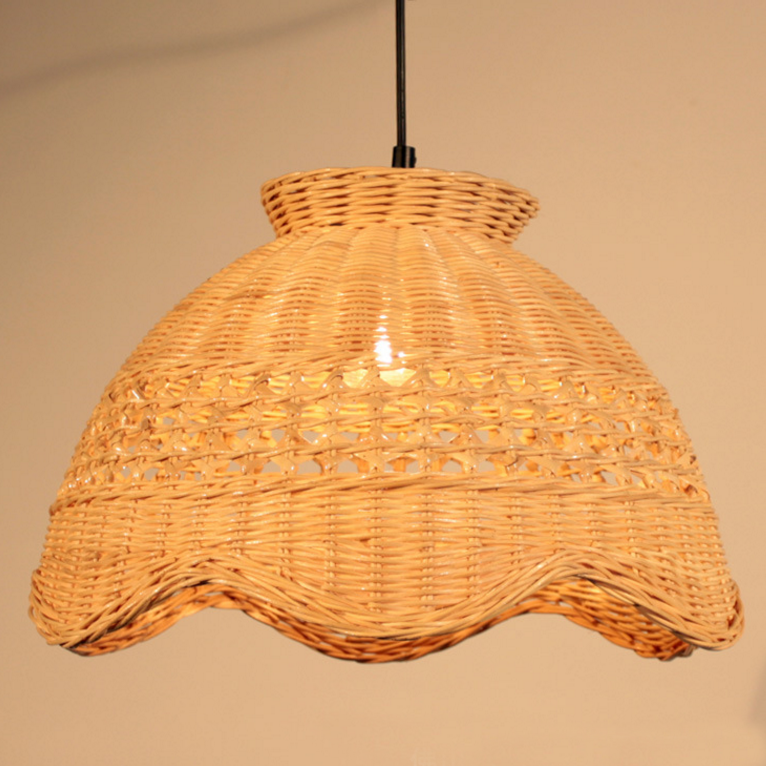 Natural Rattan Woven Pendant Light