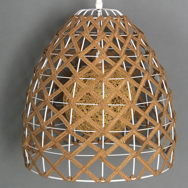 Handmade Bamboo Woven Pendant Light