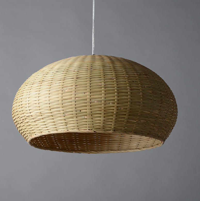 Multi-layer Bamboo Pendant Light – Handwoven Hanging Lamp for Restaurant, Homestay & Commercial Interiors