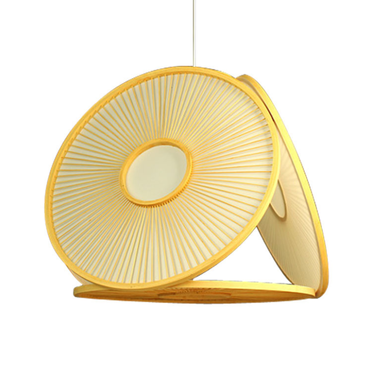Modern Woven Pendant Light – Artistic Ceiling Lamp for Home Decor