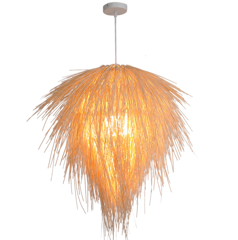 Modern Bamboo Pendant Light - Minimalist Natural Style for Restaurants & Lounges