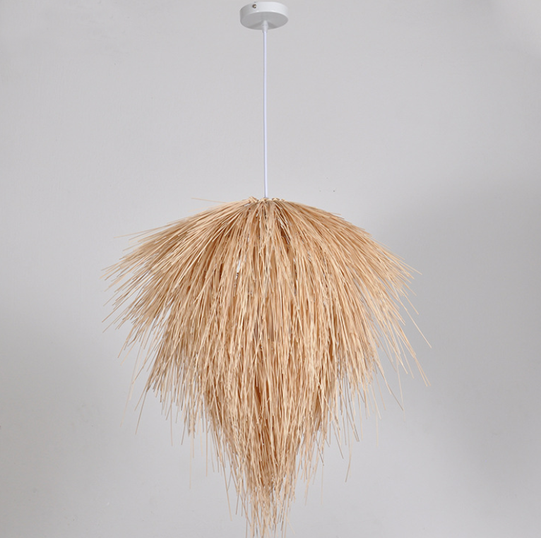 Modern Bamboo Pendant Light - Minimalist Natural Style for Restaurants & Lounges