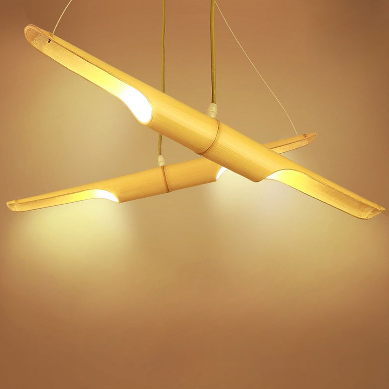 Handwoven Rattan Pendant Light - Boho Natural Hanging Lamp for Restaurants & Lounges