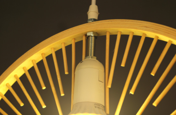 Artisan Eco-Friendly Handmade Boho Rattan Pendant Light – Wicker Bamboo Ceiling Lamp Fixture