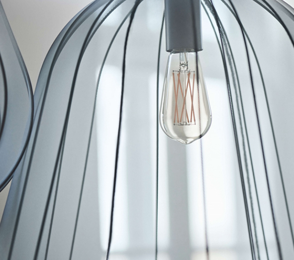 Modern Soft Fabric Pendant Light - Woven Nylon Lampshade in Multiple Colors