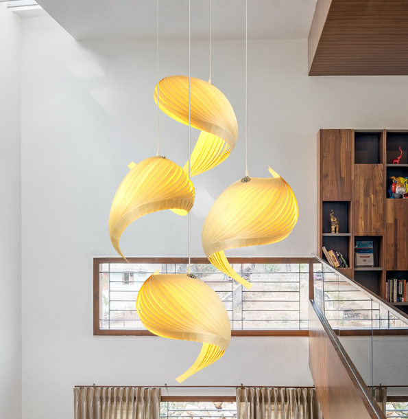 Artisan Eco-Friendly Handmade Boho Woven Natural Rattan Bamboo Light – Retro Bamboo Cane Pendant Lamp for Dining Room and Living Spaces