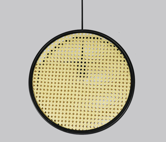Artisan Eco-Friendly Handmade Boho Bamboo Woven Pendant Light