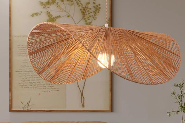 Modern Minimalist Leaf-Shaped Pendant Light for Living Room, Dining Room, Bedroom