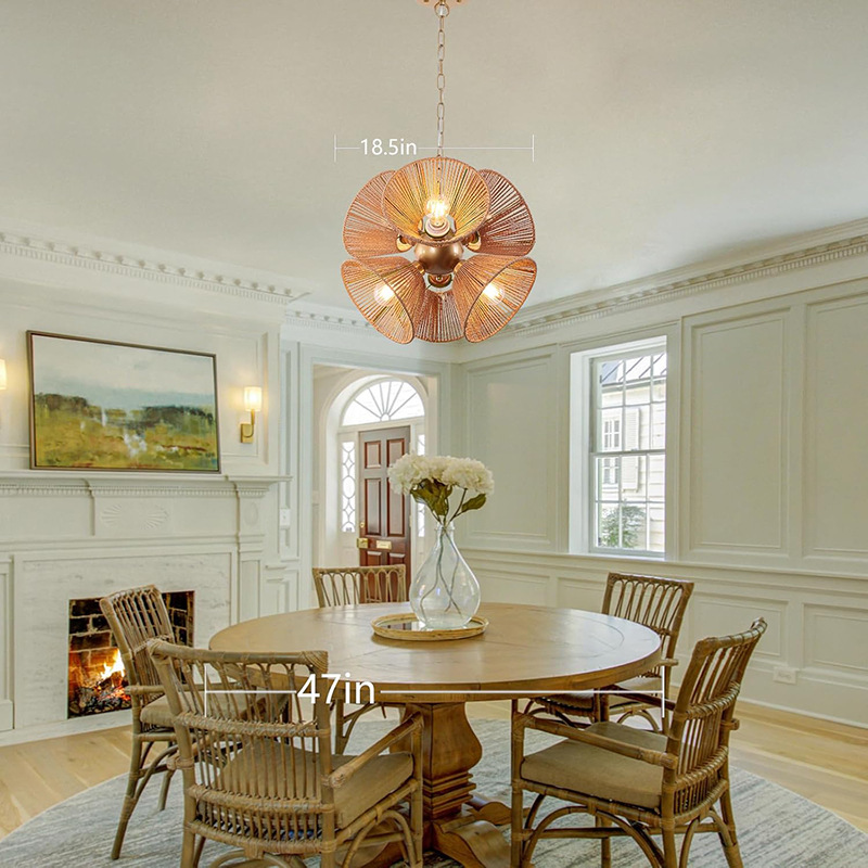 Natural Rattan Lighting Inspiring Sustainable Interior Design