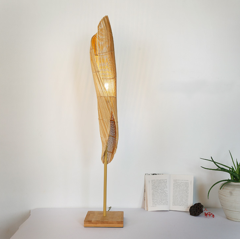 Artistic Rattan Table Lamp for Hotels & Commercial Interiors