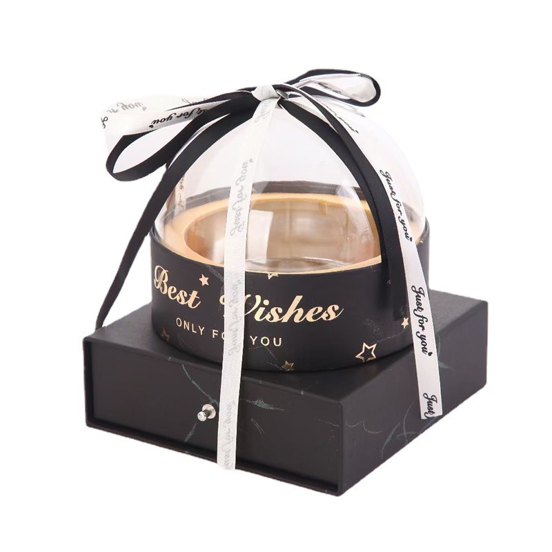 Clear acrylic jewelry boxes with logo luxury for gift packaging