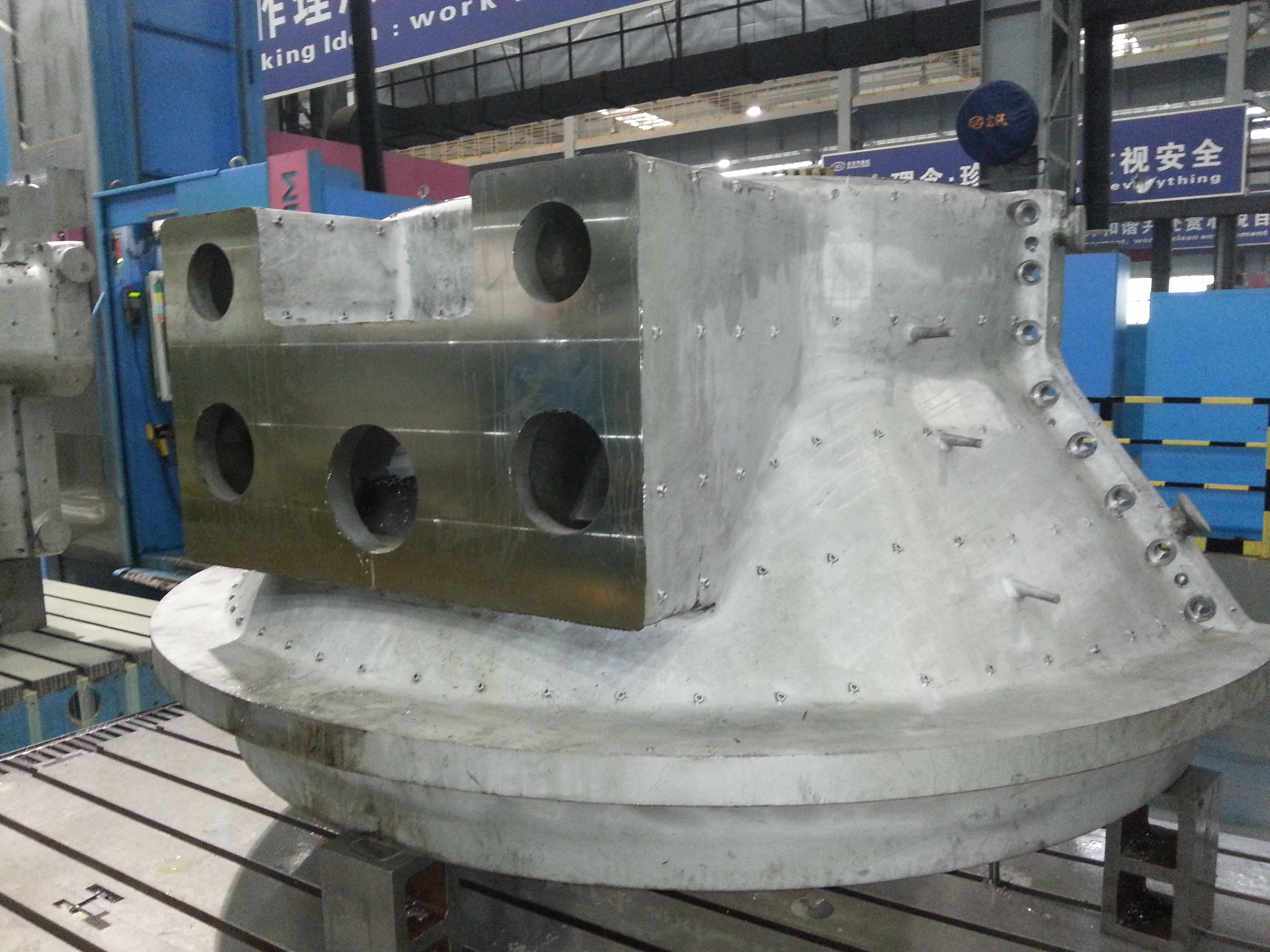 Turbine cylinder block