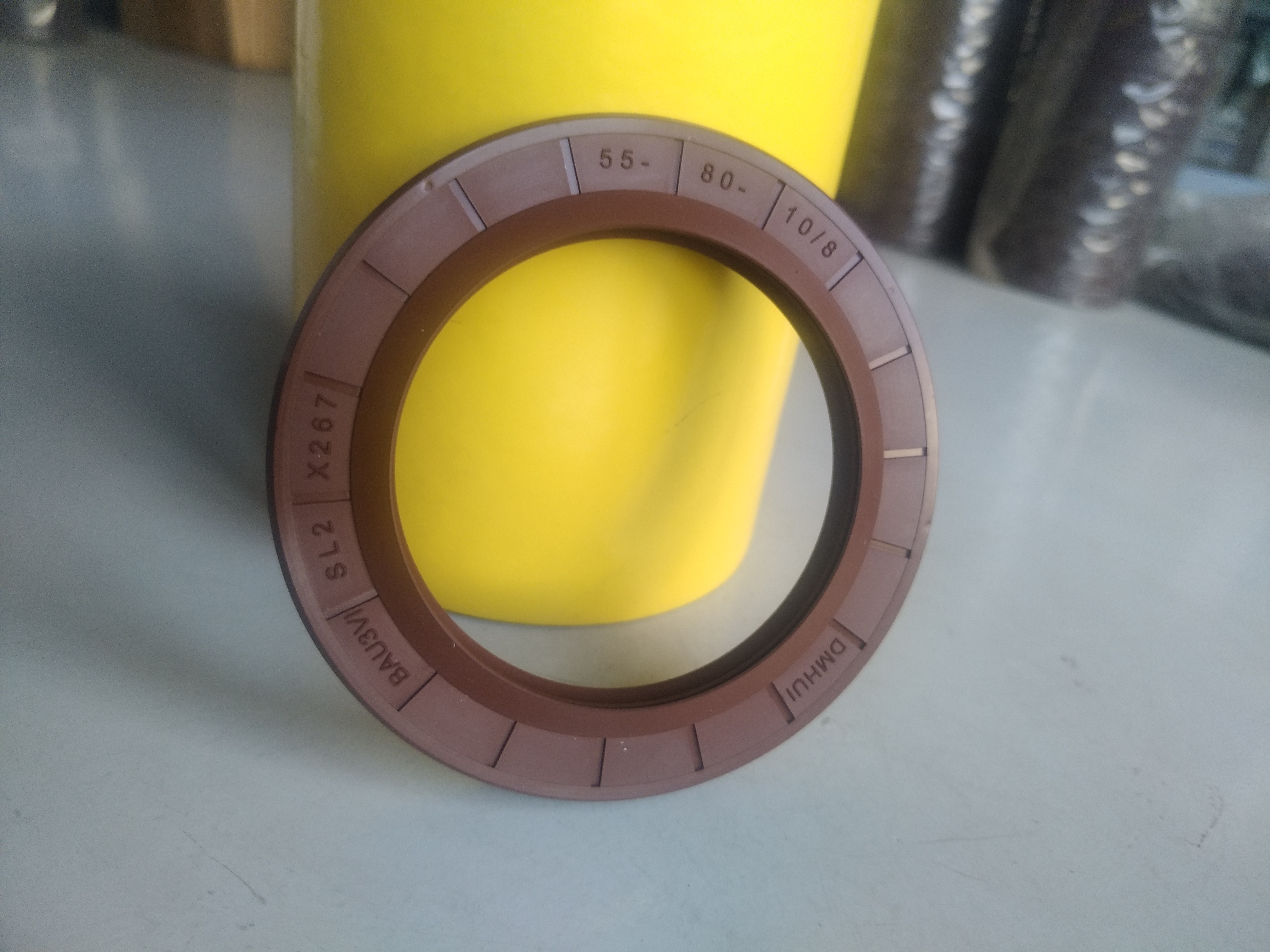 BAU3V1SL2X67 Agricultural Oil Seal 55×80×10/8 mm – JCB Compatible Shaft Seal