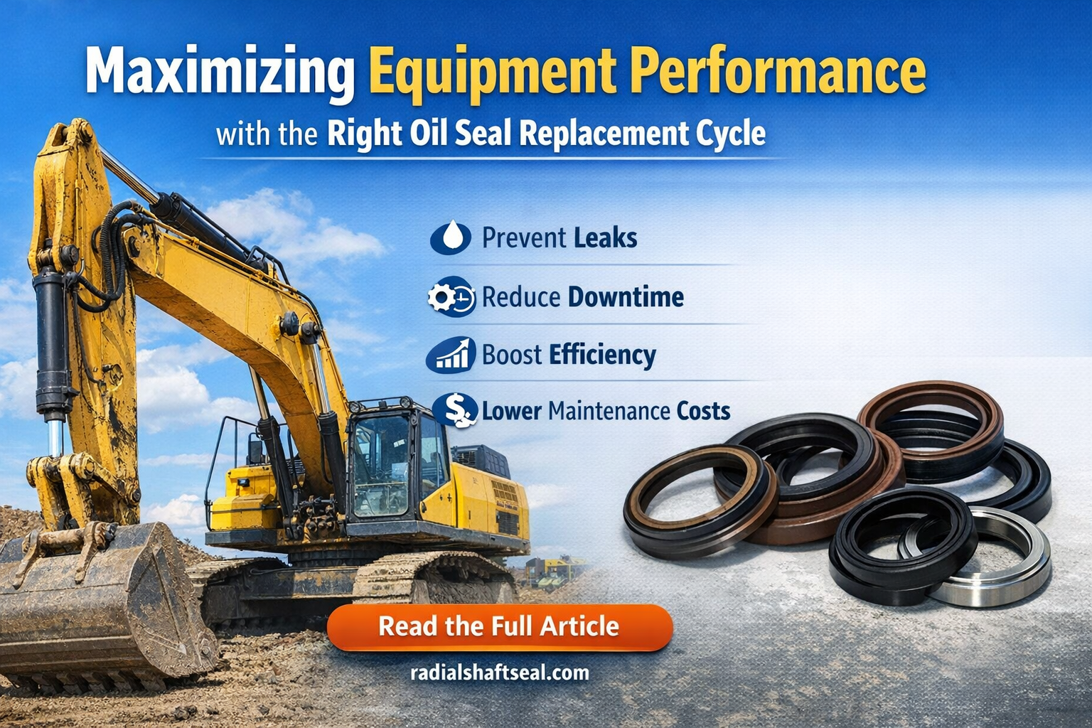 DMHUI Rubber Oil Seals for Tractors and Farm Tools – Effective Leak Prevention