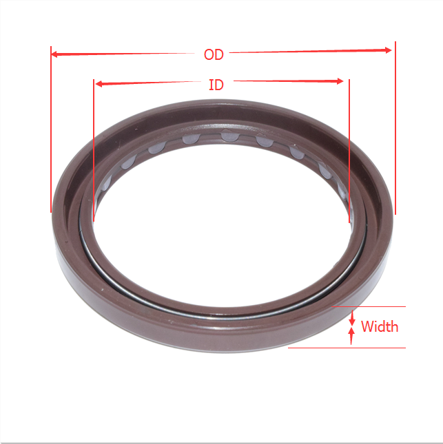 High Pressure Oil Seal 55*70*7 BAB3SLO Type VITON Material