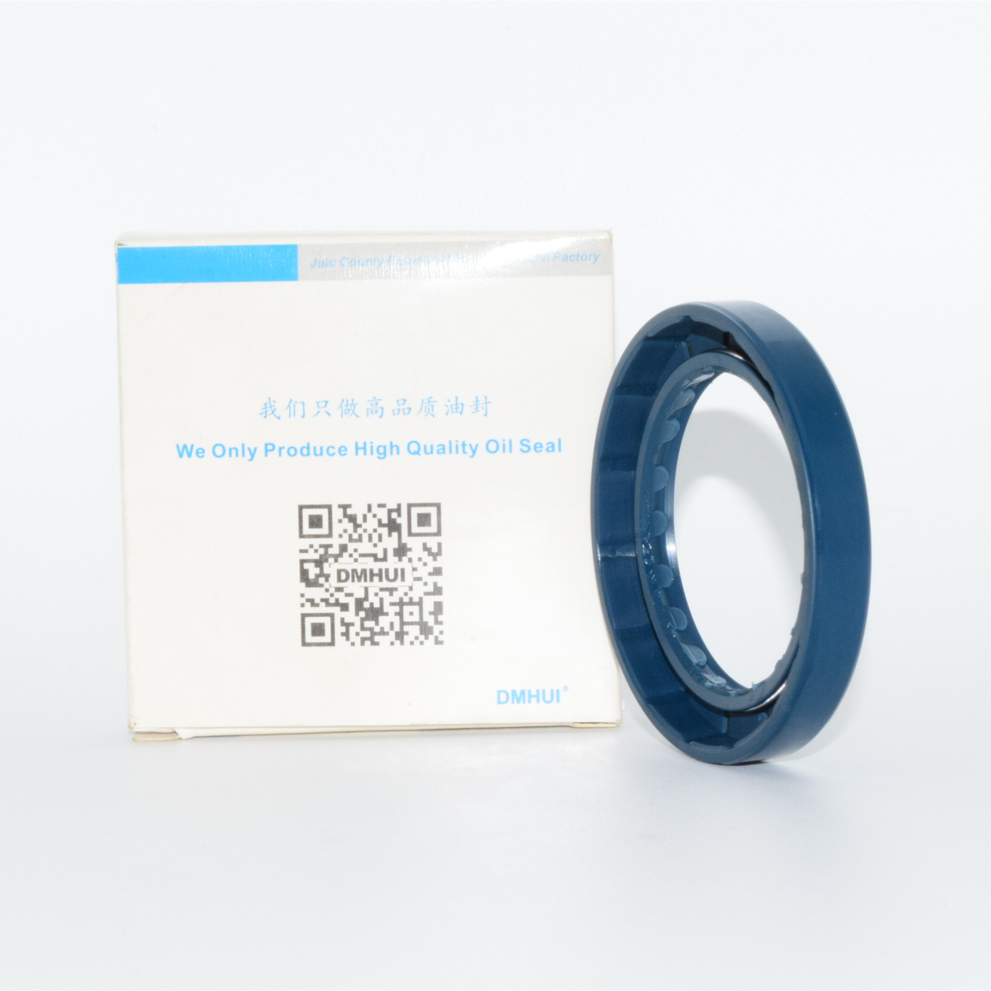 50*70*10 DMHU Blue NBR Oil Seal | Rotary Shaft Seal with Dual Lip & Steel Spring | 1904030