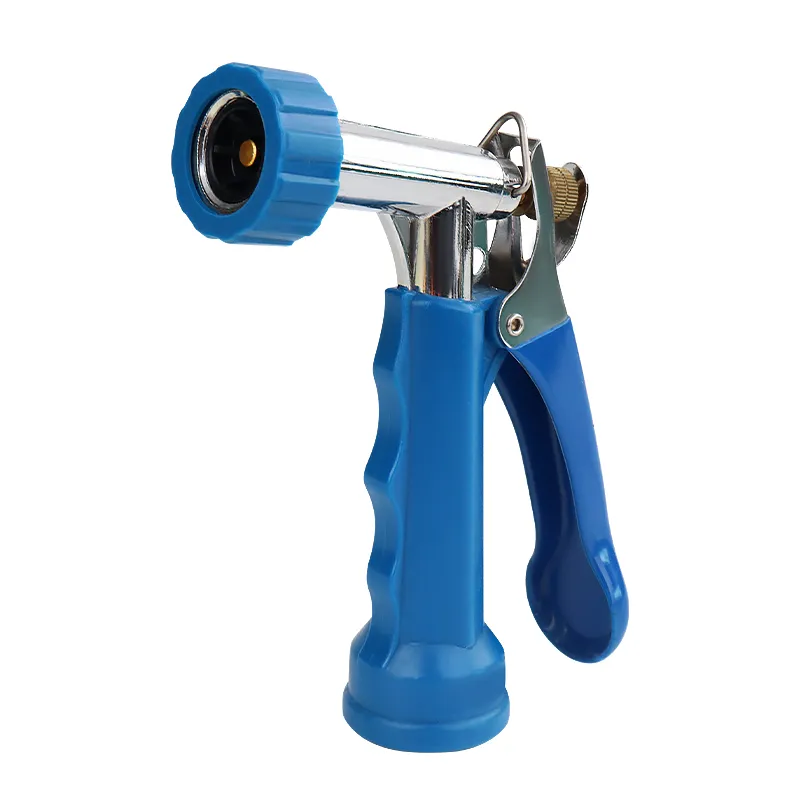 Adjustable Garden Hose Nozzle, Multi Spray Patterns, Ergonomic Water Spray Gun for Gardening & Cleaning