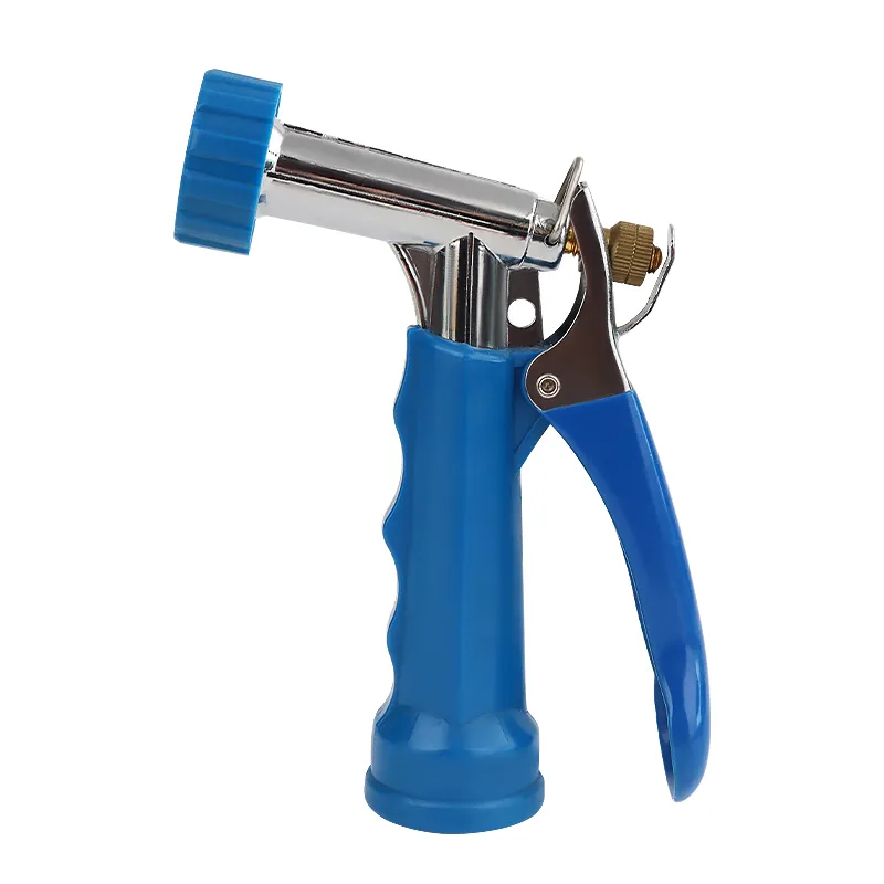 Adjustable Garden Hose Nozzle, Multi Spray Patterns, Ergonomic Water Spray Gun for Gardening & Cleaning