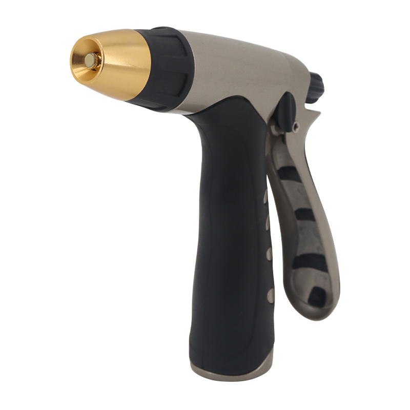 Premium Adjustable Spray Nozzle with Brass Tip for Garden Irrigation