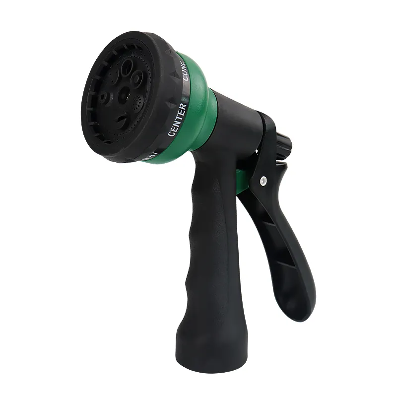 High-Pressure Multi-Spray Garden Hose Nozzle with Adjustable Settings