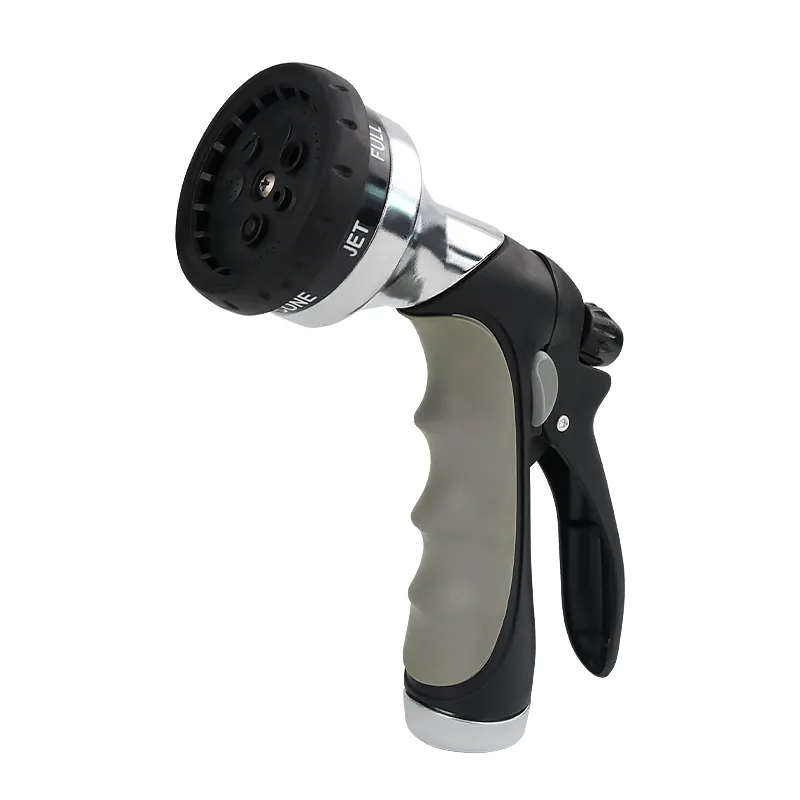 7-Pattern Multi-Function Water Hose Nozzle with Ergonomic Grip