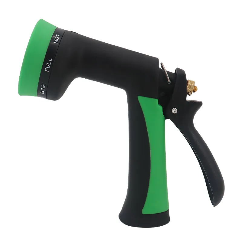 Multi-pattern Garden Sprayer Nozzle, 8 Adjustable Spray Modes, Ergonomic Water Hose Attachment