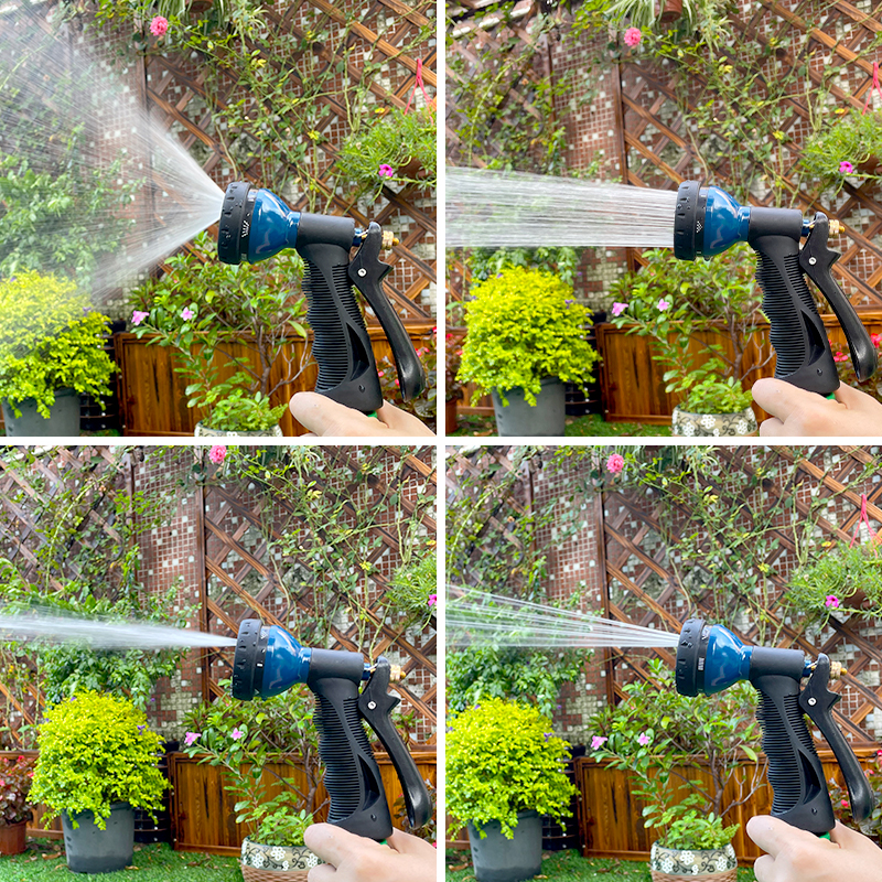 Multi-pattern Sprayer Nozzle for Gardening with Ergonomic Non-slip Handle