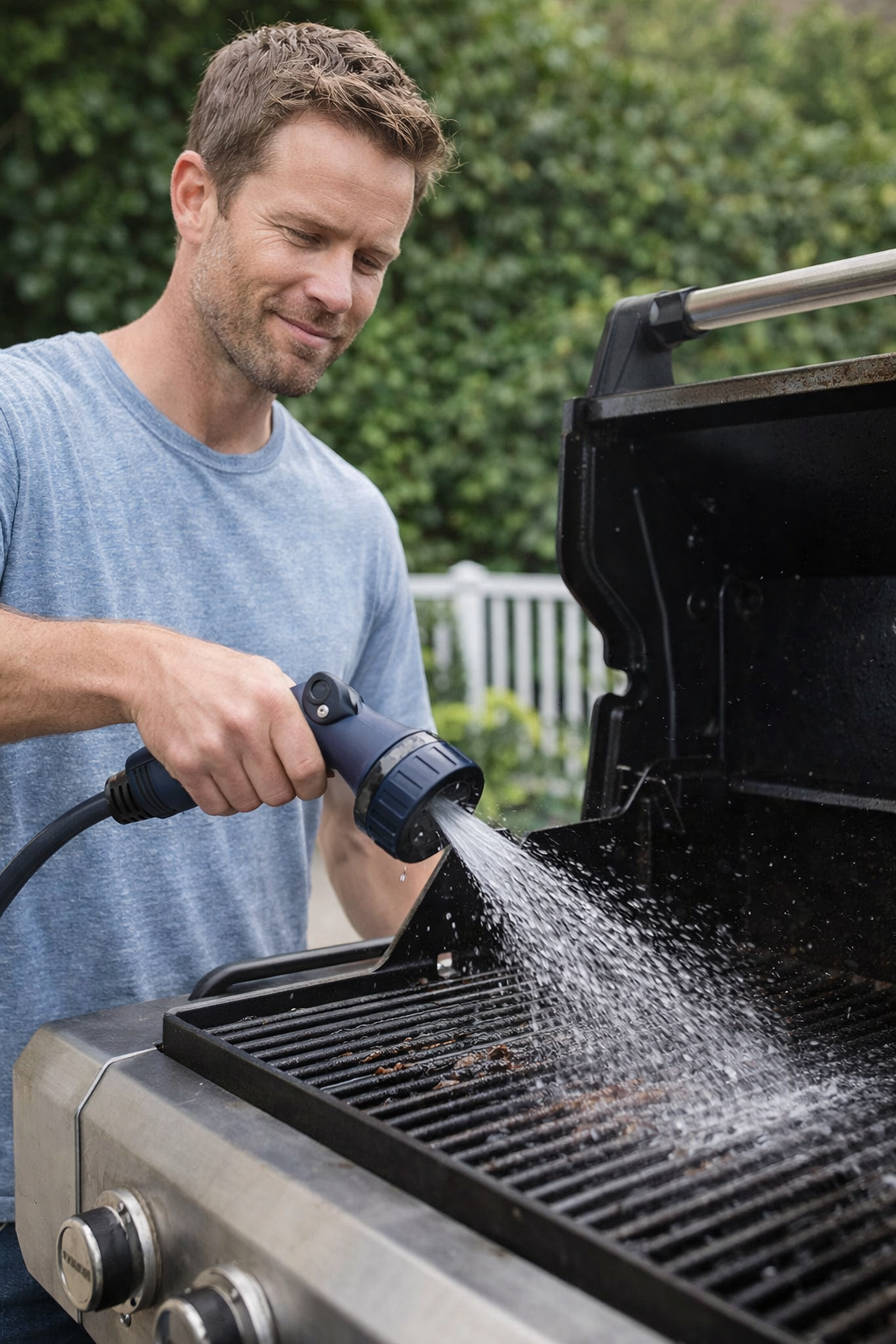 Adjustable Pressure Multi-Function Garden Hose Nozzle Sprayer