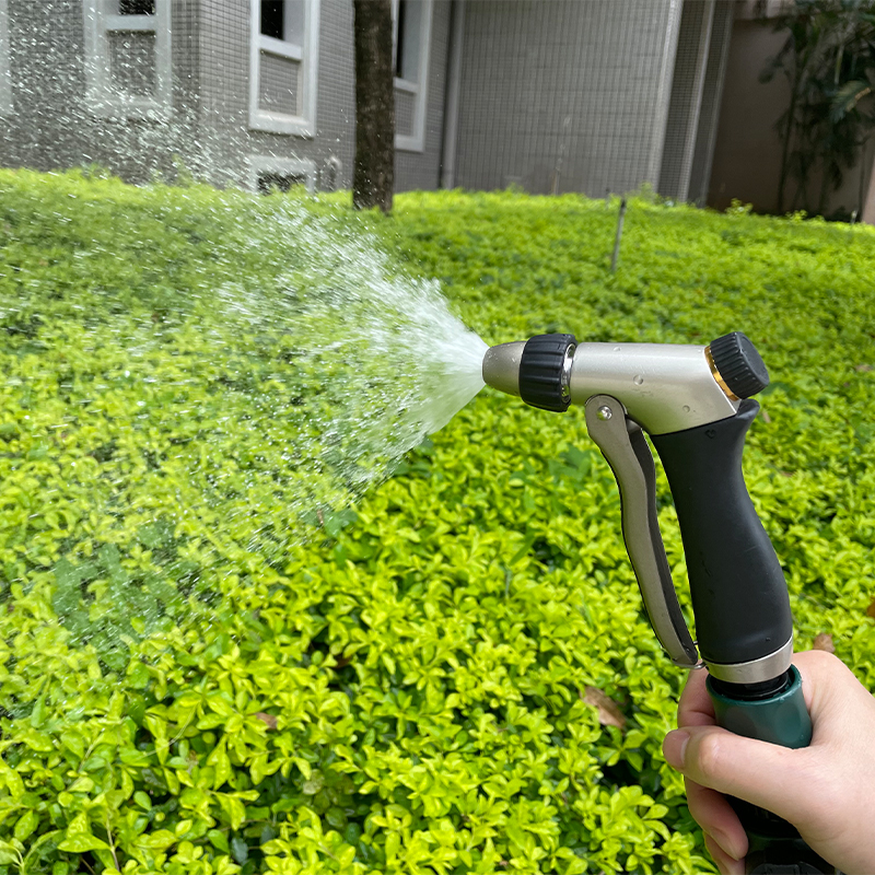 Easy Control Garden Nozzle with Adjustable Spray for Watering, Cleaning, and Outdoor Tasks
