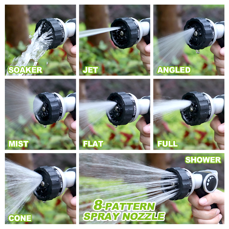 Easy Pull Ergonomic BBQ Water Spray Gun Hose Nozzle