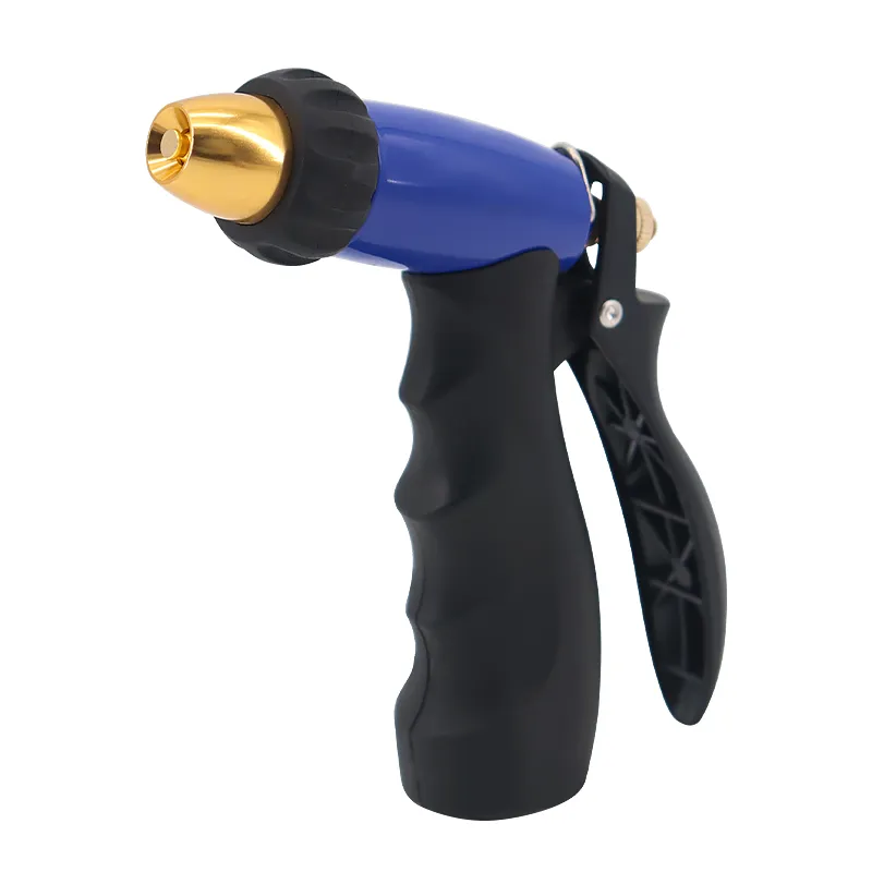 Ergonomic Garden Sprayer – Adjustable Brass Nozzle, Heavy Duty Water Spray Gun for Garden Hose, Non-Slip Grip