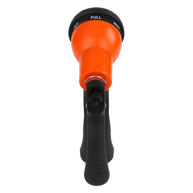 7-Pattern Flexible Watering Nozzle, Heavy Duty Adjustable Garden Hose Spray Gun for Outdoor Use