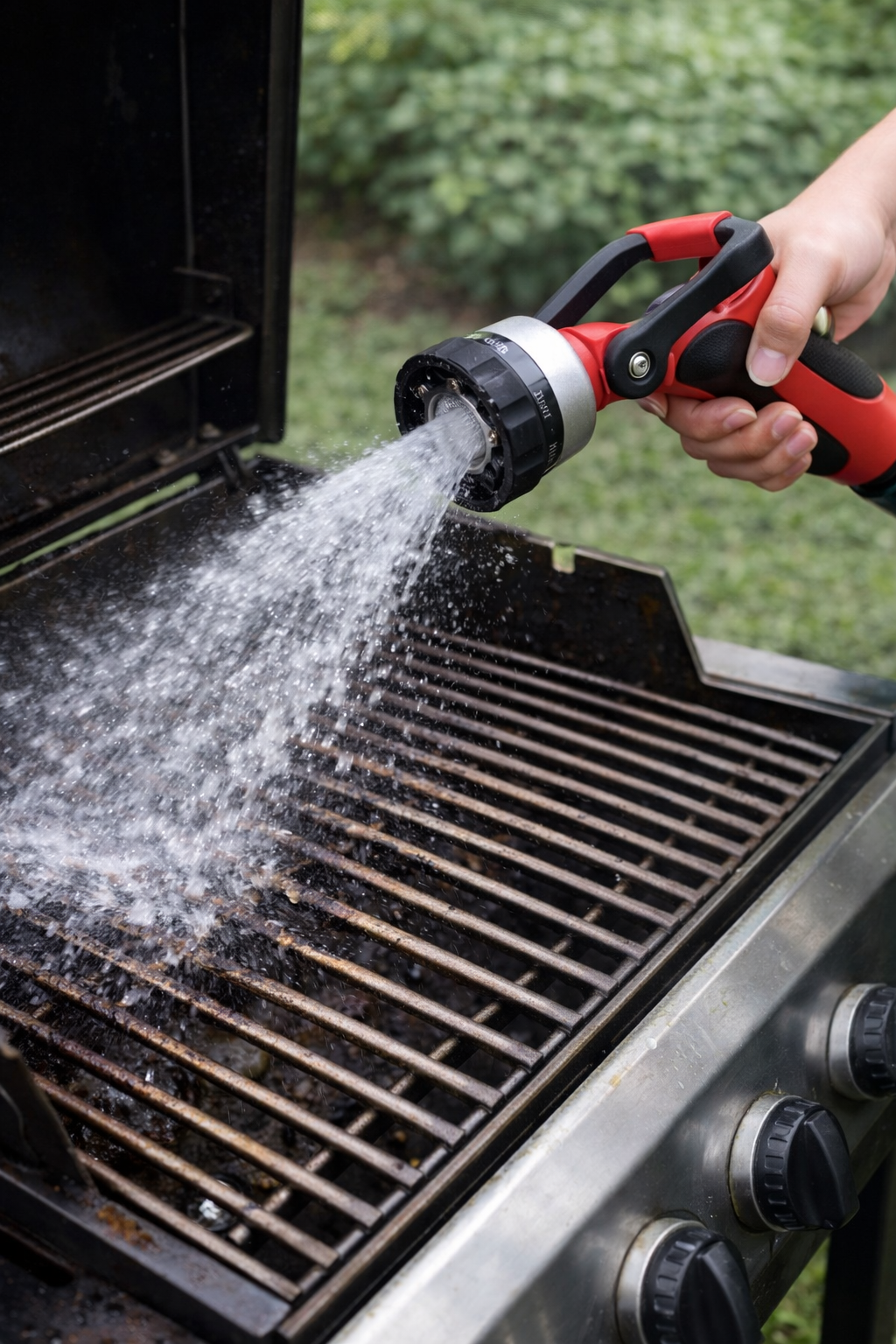 Foodservice Grade BBQ Cleaning Gun Heavy-Duty Hose Nozzle