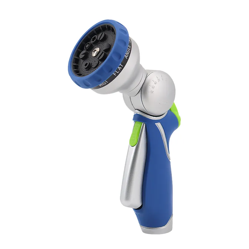 Garden Hose Nozzle – 10 Pattern Adjustable Spray Gun, Ergonomic Pistol Grip