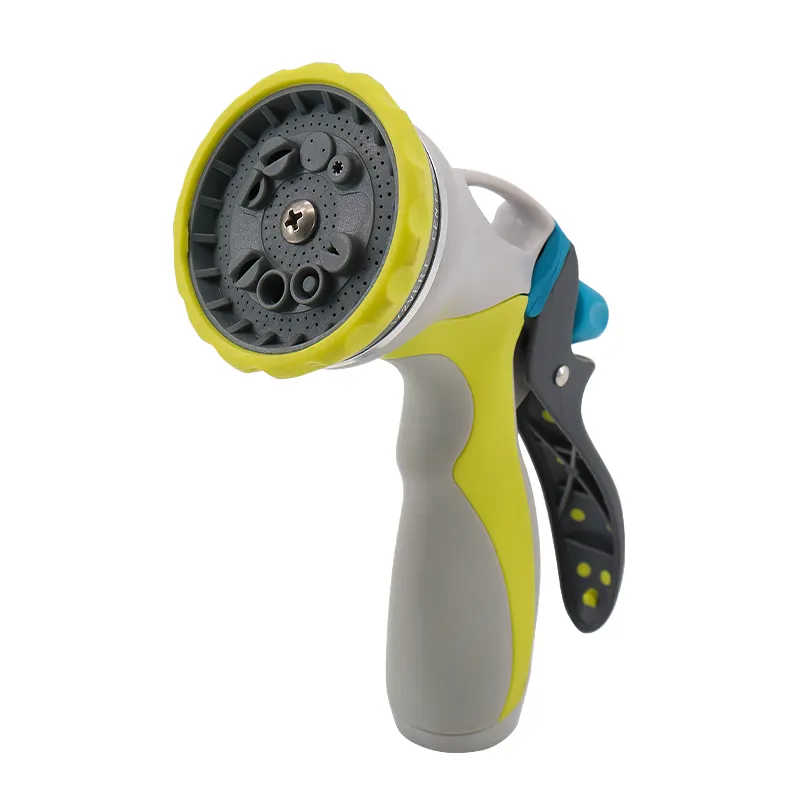 Garden Hose Sprayer Nozzle – 7 Pattern Adjustable, Heavy Duty Water Spray Gun, Ergonomic Soft Grip