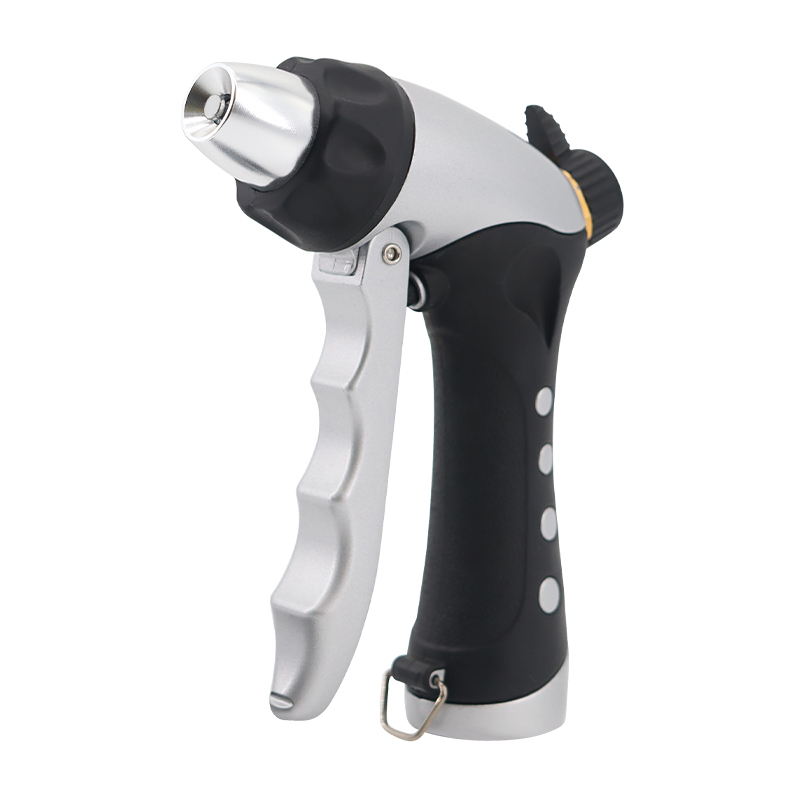 Garden Sprayer Nozzle – Adjustable Jet Mist Spray Gun, Ergonomic Metal Handle