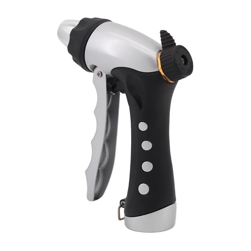 Garden Sprayer Nozzle – Adjustable Jet Mist Spray Gun, Ergonomic Metal Handle