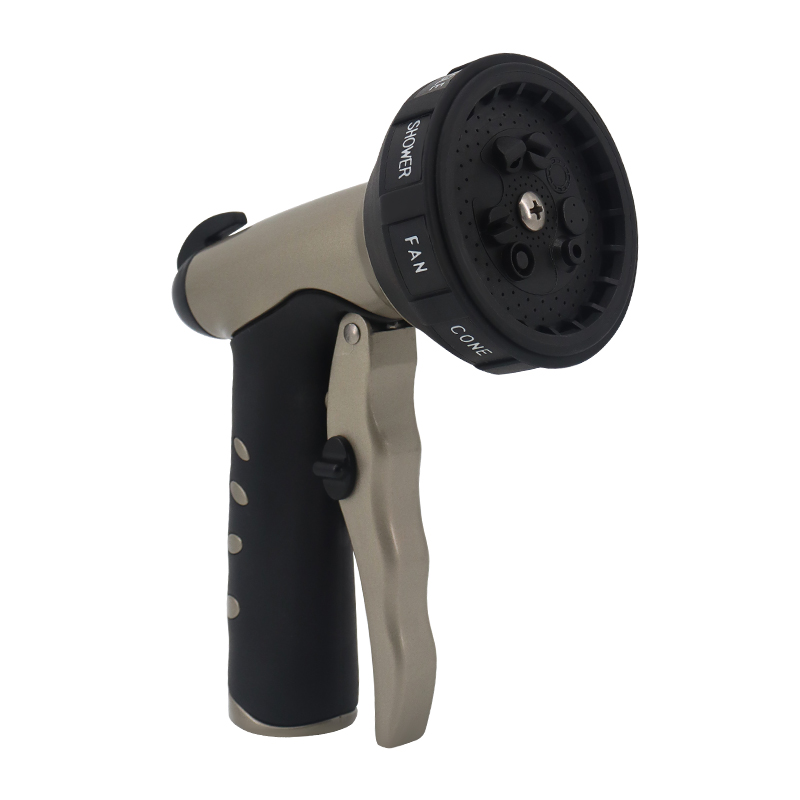 Garden Watering Nozzle with Adjustable Spray Patterns for Lawn and Garden