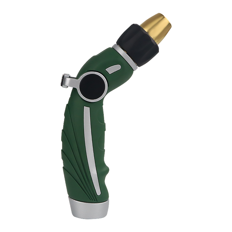 Green Thumb Adjustable Garden Hose Nozzle – Brass Tip Thumb Control, Heavy Duty for Gardening, Car Wash, Pet & Outdoor Cleaning