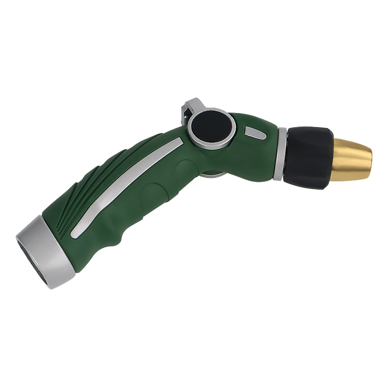 Green Thumb Adjustable Garden Hose Nozzle – Brass Tip Thumb Control, Heavy Duty for Gardening, Car Wash, Pet & Outdoor Cleaning
