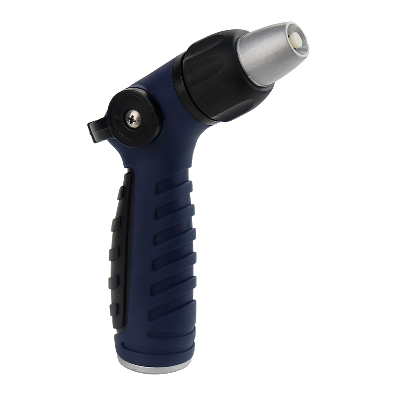 Handheld High-Pressure Garden Hose Nozzle - Jet Stream, Ergonomic Grip
