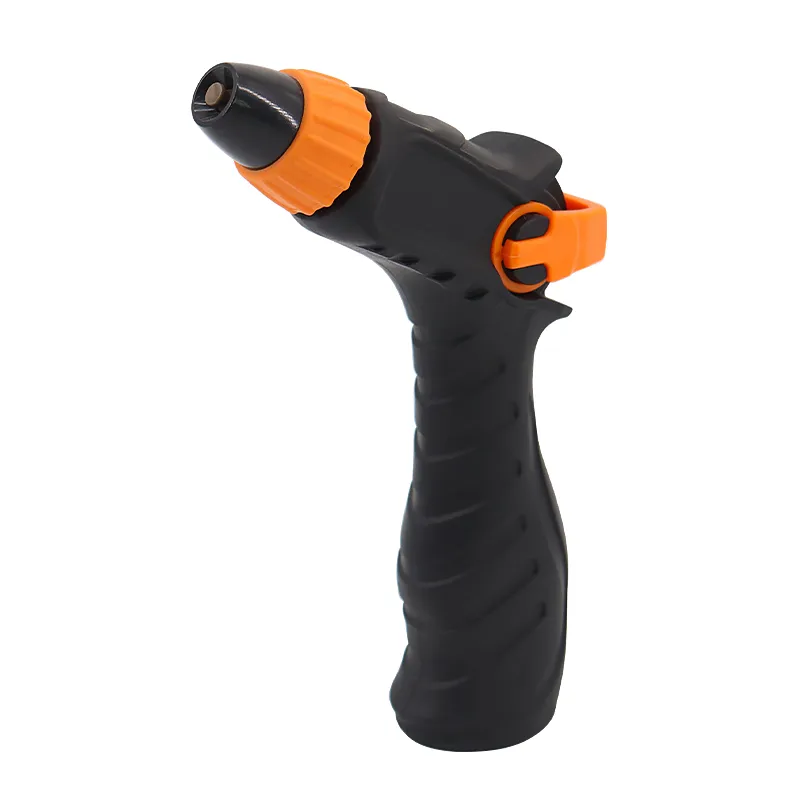 Thumb-Operated Spray Nozzle for Garden Hose – Adjustable Water Flow, Ergonomic & Leak-Proof