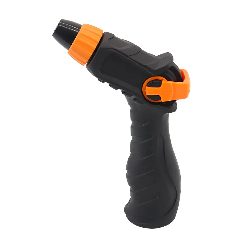 Thumb-Operated Spray Nozzle for Garden Hose – Adjustable Water Flow, Ergonomic & Leak-Proof