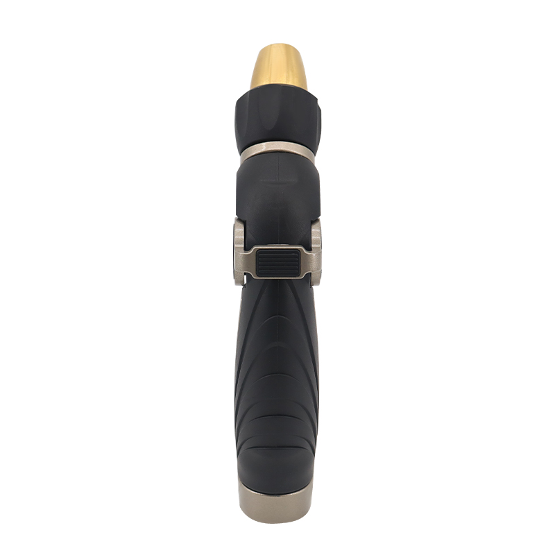 Heavy-Duty Adjustable Thumb-Control Hose Nozzle – Solid Brass Tip, Ergonomic Water Spray Gun for Garden & Car Washing