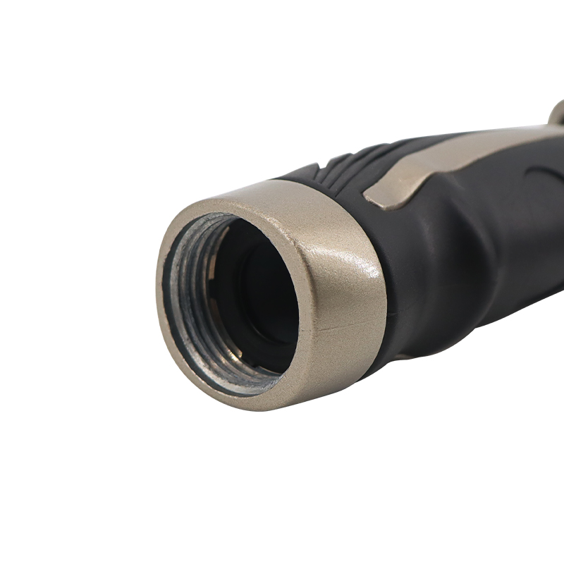 Heavy-Duty Adjustable Thumb-Control Hose Nozzle – Solid Brass Tip, Ergonomic Water Spray Gun for Garden & Car Washing