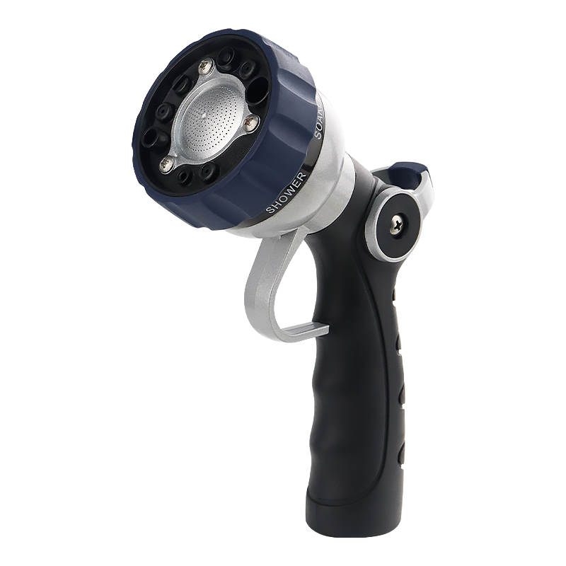 High Capacity Multi-Pattern Garden Hose Sprayer with Thumb Flow Control