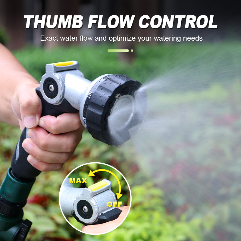 High Flow Multi-Mode BBQ Cleaner Sprayer Hose Nozzle