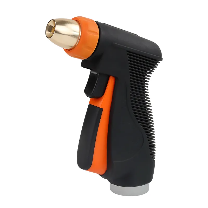High Flow Hose Nozzle – Adjustable Jet, Heavy Duty, Leak-proof, Ergonomic Handle
