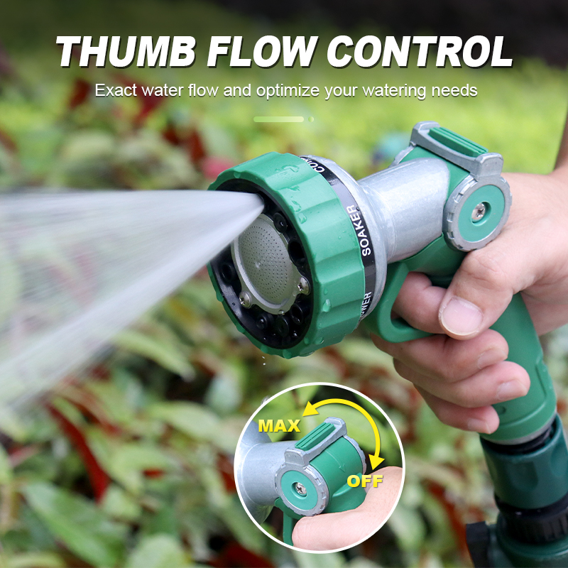 Hygienic BBQ Surface Water Sprayer Multi-Mode Antibacterial Hose Nozzle