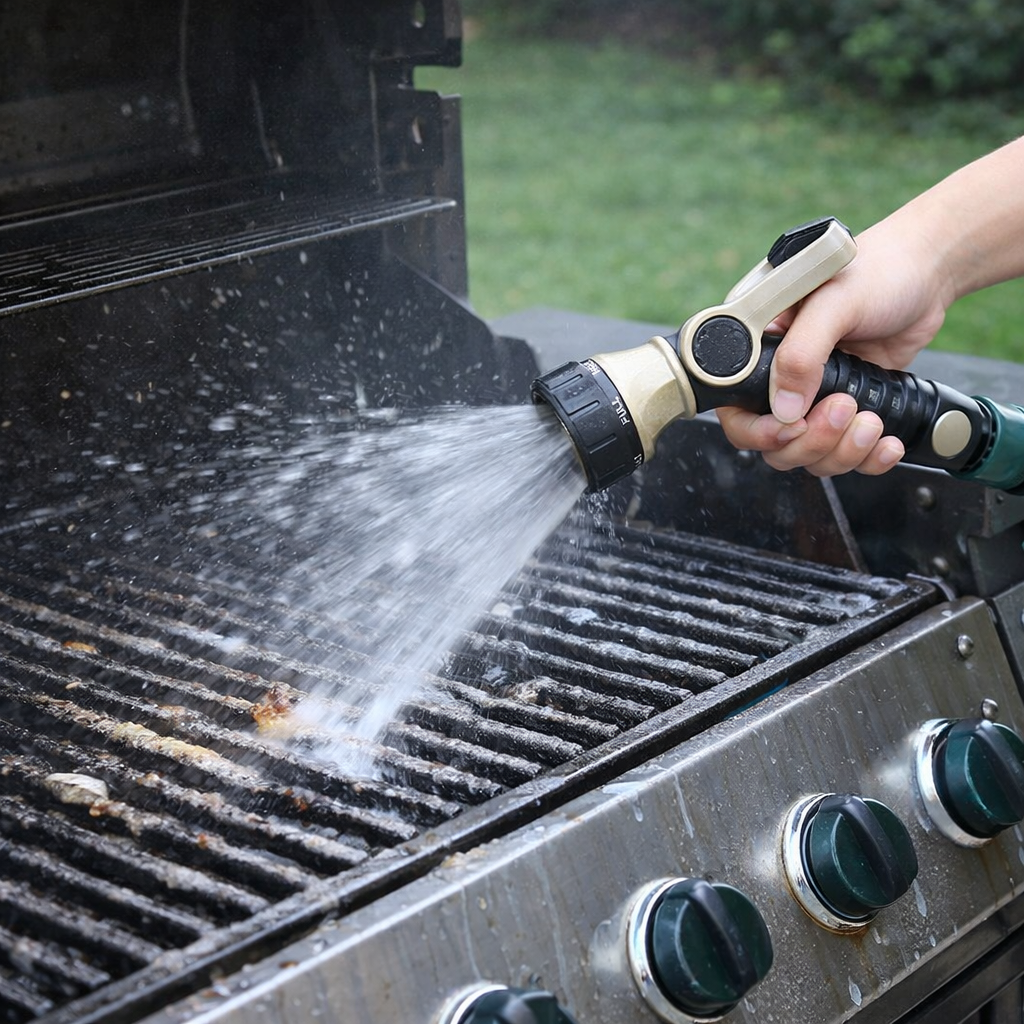 OEM Long Reach BBQ Cleaning Wand Spray Gun